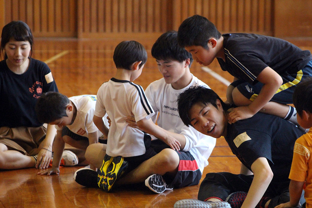 お兄さん・お姉さんとのふれあい教室